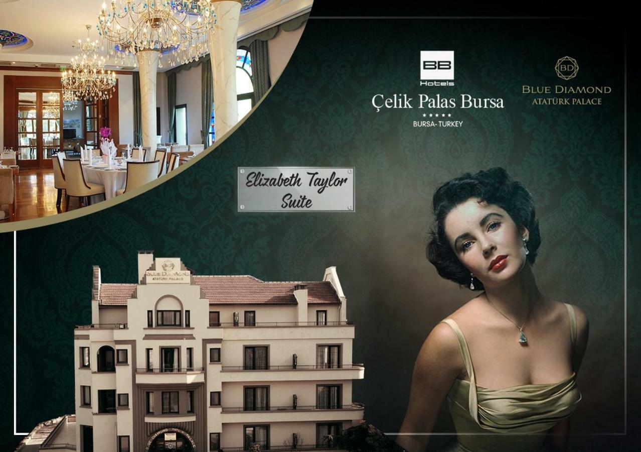 Blue Diamond Ataturk Palace Hotel Bursa Exterior foto
