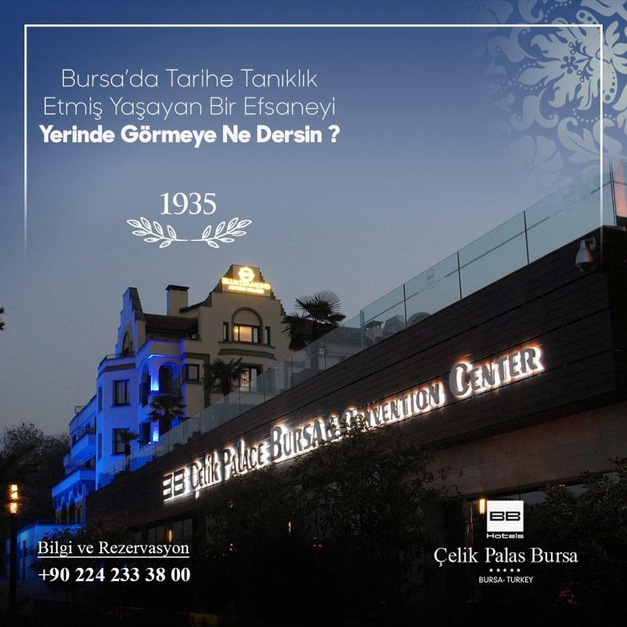 Blue Diamond Ataturk Palace Hotel Bursa Exterior foto